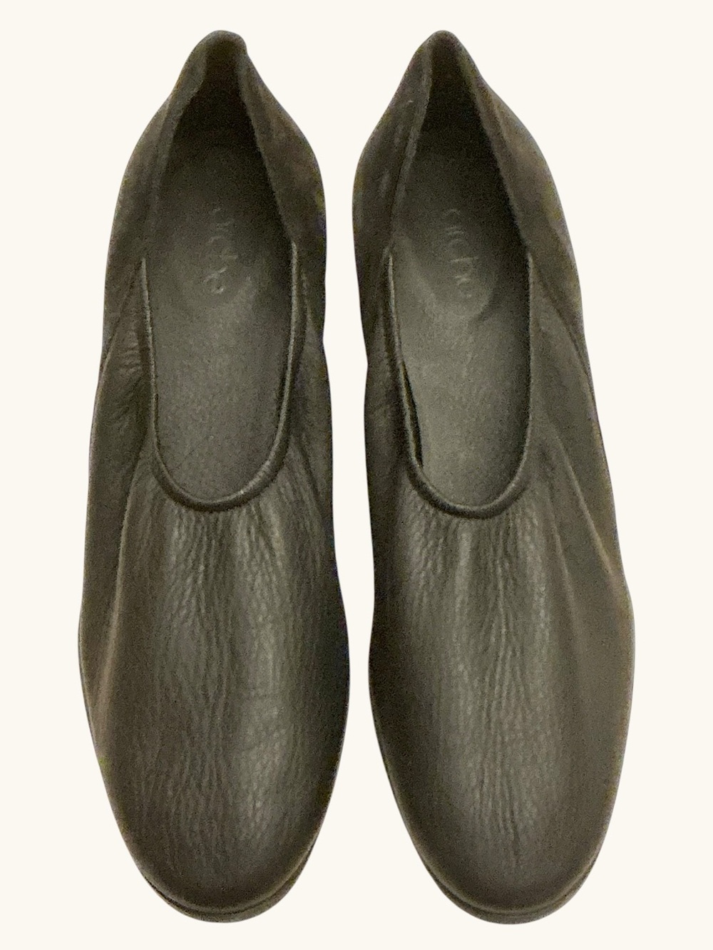 Arche Black Leather Ballet Flats Slip-On Comfort Shoes Women’s Size- EU 40/9 - Picture 3 of 16